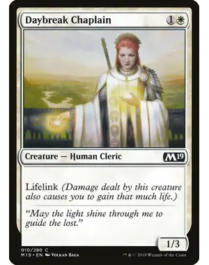 Magic: The Gathering Daybreak Chaplain (10) Near Mint