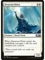Magic: The Gathering Dwarven Priest (11) Near Mint