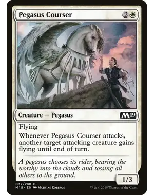 Magic: The Gathering Pegasus Courser (32) Near Mint