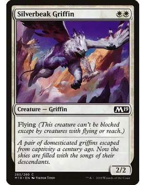Magic: The Gathering Silverbeak Griffin (285) Near Mint