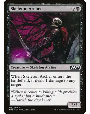 Magic: The Gathering Skeleton Archer (118) Near Mint