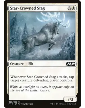 Magic: The Gathering Star-Crowned Stag (38) Near Mint