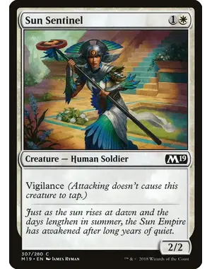 Magic: The Gathering Sun Sentinel (307) Near Mint