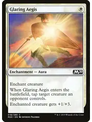 Magic: The Gathering Glaring Aegis (18) Near Mint