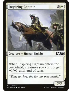 Magic: The Gathering Inspiring Captain (25) Near Mint
