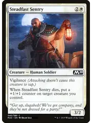 Magic: The Gathering Steadfast Sentry (40) Near Mint