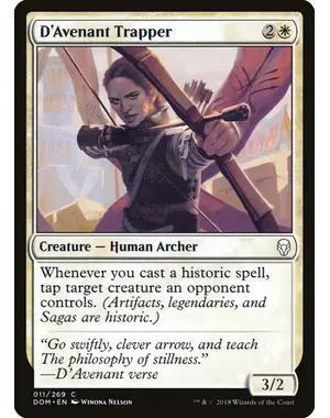 Magic: The Gathering D'Avenant Trapper (11) Near Mint