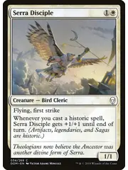 Magic: The Gathering Serra Disciple (34) Near Mint