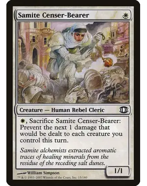 Magic: The Gathering Samite Censer-Bearer (15) Near Mint