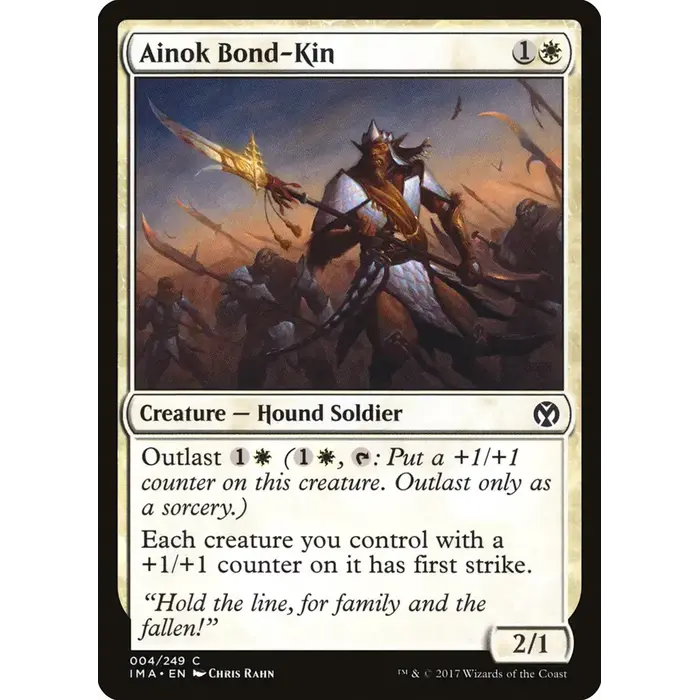 Magic: The Gathering Ainok Bond-Kin (4) Near Mint