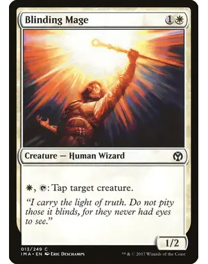 Magic: The Gathering Blinding Mage (13) Near Mint