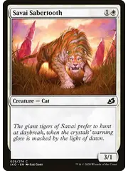 Magic: The Gathering Savai Sabertooth (29) Near Mint