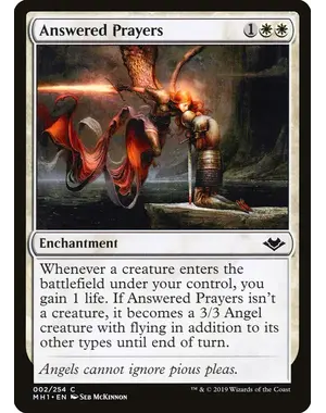 Magic: The Gathering Answered Prayers (2) Near Mint