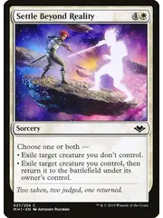 Magic: The Gathering Settle Beyond Reality (27) Near Mint