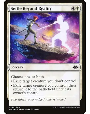 Magic: The Gathering Settle Beyond Reality (27) Near Mint