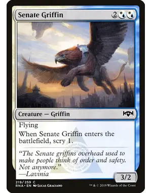 Magic: The Gathering Senate Griffin (219) Near Mint