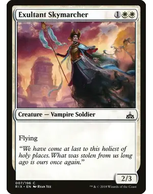 Magic: The Gathering Exultant Skymarcher (7) Near Mint