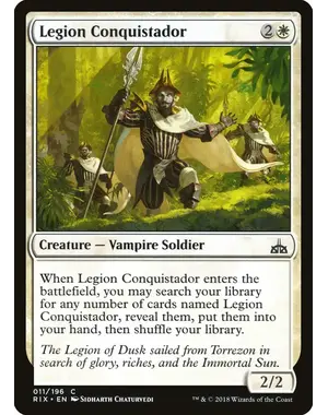 Magic: The Gathering Legion Conquistador (11) Near Mint