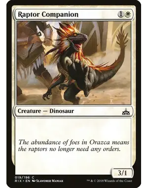 Magic: The Gathering Raptor Companion (19) Near Mint