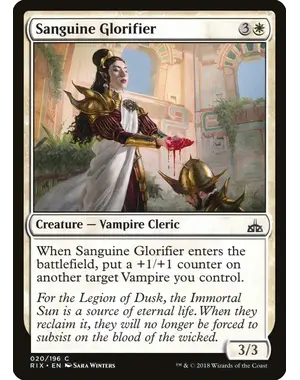 Magic: The Gathering Sanguine Glorifier (20) Near Mint