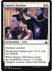 Magic: The Gathering Squire's Devotion (25) Near Mint