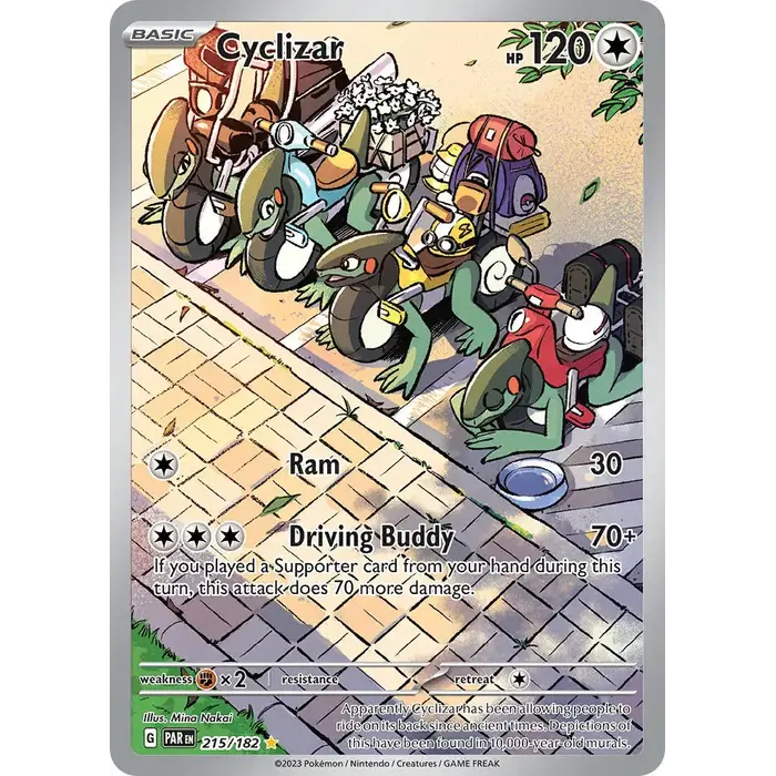 Pokemon Cyclizar (215) Lightly Played Holofoil