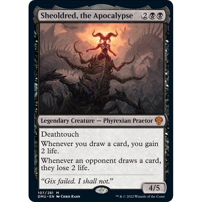 Magic: The Gathering Sheoldred, the Apocalypse (107) Near Mint