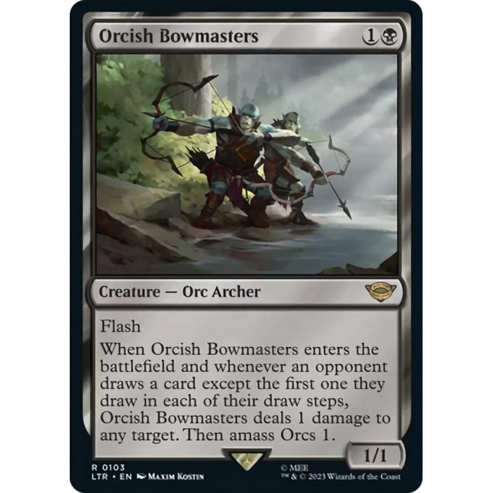 Magic: The Gathering Orcish Bowmasters (103) Lightly Played
