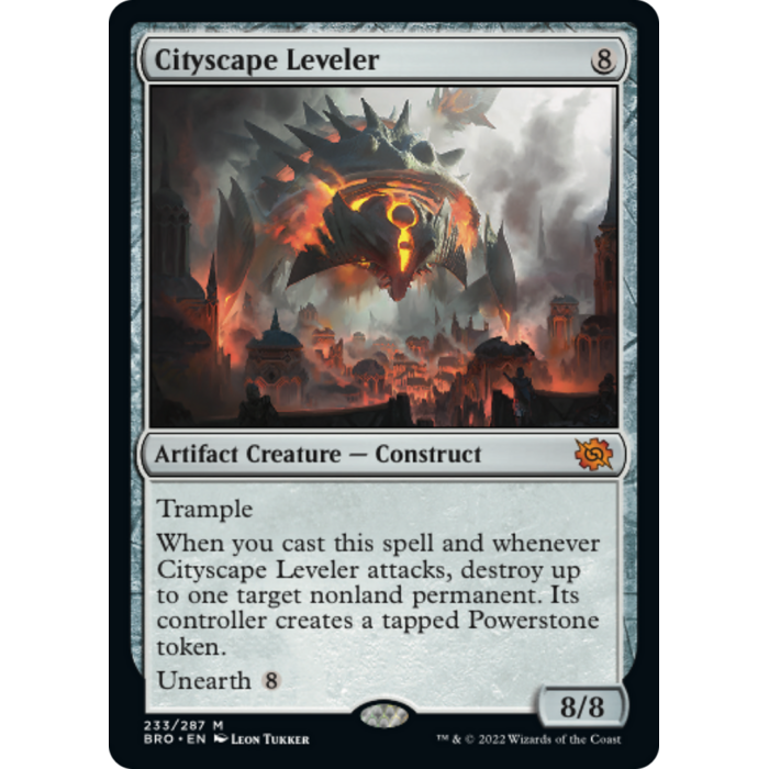 Magic: The Gathering Cityscape Leveler (233) Lightly Played