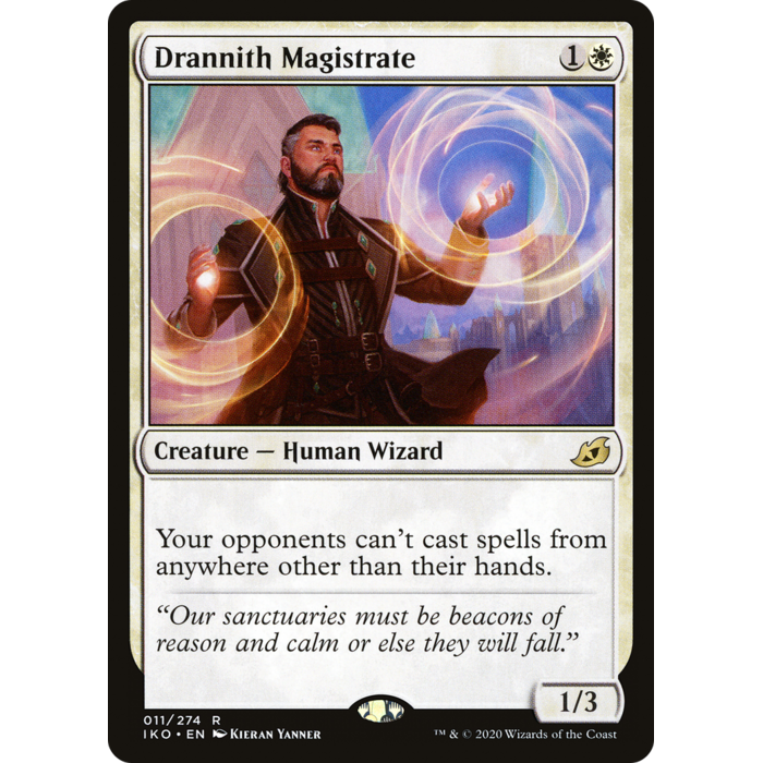 Magic: The Gathering Drannith Magistrate (011) Lightly Played