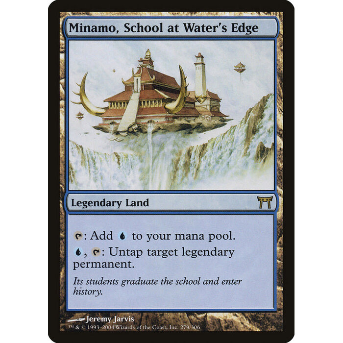 Magic: The Gathering Minamo, School at Water's Edge (279) Lightly Played