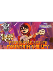 Disney Lorcana 10/19/26 Fountain Valley Lorcana Hyperia City Sealed Prerelease Event Monday 630 PM
