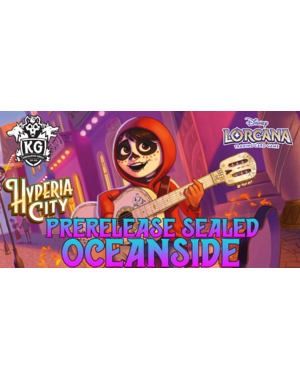 Disney Lorcana 10/21/26 Oceanside Lorcana Hyperia City Sealed Prerelease Event Wednesday 6 PM