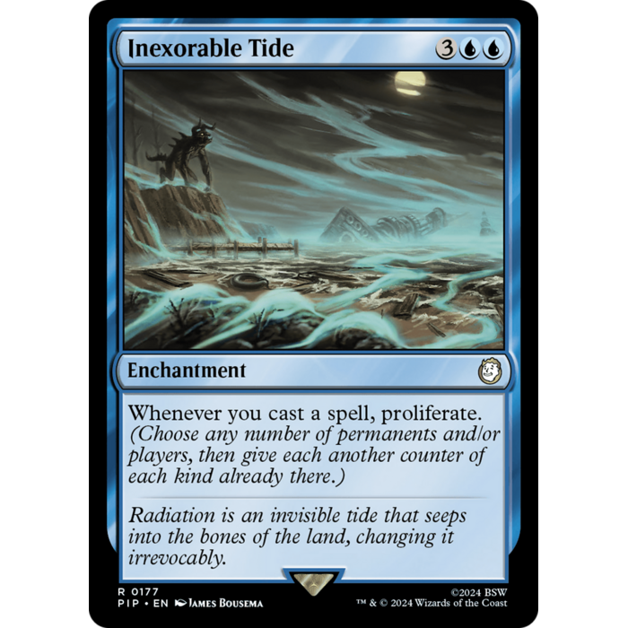Magic: The Gathering Inexorable Tide (177) Lightly Played