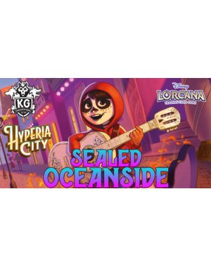 Disney Lorcana 10/28/26 Oceanside Lorcana Hyperia City Sealed Event Wednesday 6 PM