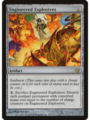 Magic: The Gathering Engineered Explosives (118) Moderately Played