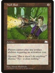 Magic: The Gathering Null Rod (154) Moderately Played