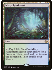 Magic: The Gathering Misty Rainforest (240) Lightly Played