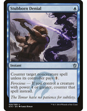 Magic: The Gathering Stubborn Denial (056) Lightly Played