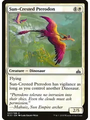 Magic: The Gathering Sun-Crested Pterodon (27) Near Mint