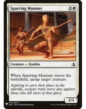 Magic: The Gathering Sparring Mummy (AKH-29) Near Mint