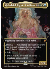 Magic: The Gathering Galadriel, Light of Valinor (Borderless) (032) Near Mint