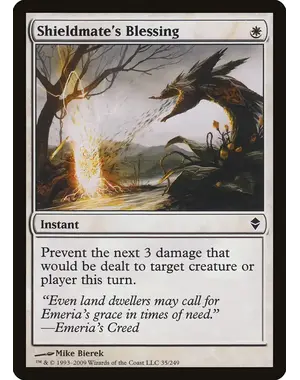 Magic: The Gathering Shieldmate's Blessing (35) Near Mint