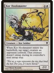 Magic: The Gathering Kor Hookmaster (20) Near Mint