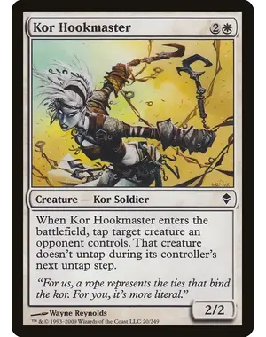 Magic: The Gathering Kor Hookmaster (20) Near Mint