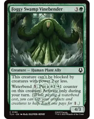 Magic: The Gathering Foggy Swamp Vinebender (180) Near Mint