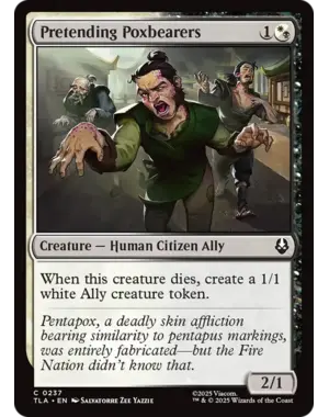 Magic: The Gathering Pretending Poxbearers (237) Near Mint
