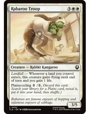 Magic: The Gathering Rabaroo Troop (32) Near Mint