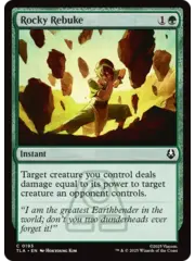 Magic: The Gathering Rocky Rebuke (193) Near Mint
