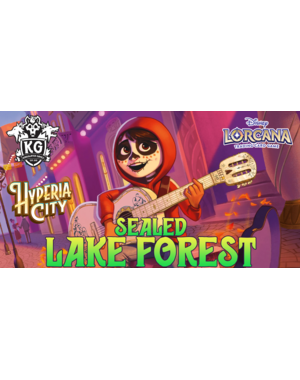 Disney Lorcana 10/29/26 Lake Forest Lorcana Hyperia City Sealed Event Thursday 630 PM